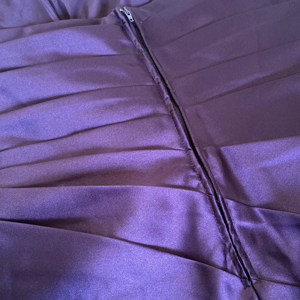 David’s Bridal Bridesmaid Dress with matching shoes